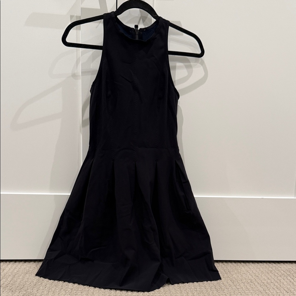 Sporty Black Lulu Lemon Sleeveless Tennis Dress